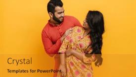  Presentation with indian woman - 