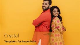  Presentation with indian woman - 