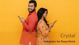  Presentation with indian woman - 