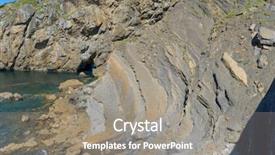  Presentation with san juan puerto rico - Presentation having juan gaztelugatxe island view basque background and a  colored foreground