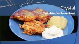  Presentation with hanukkah - Beautiful slide deck featuring 3 d shadow - abstract white room with columns backdrop and a  colored foreground.