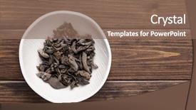  Presentation with ear pollution - PPT theme consisting of judas - dried jew's-ear background and a  colored foreground