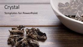  Presentation with ear - Cool new PPT layouts with judas - dried jew's-ear backdrop and a  colored foreground