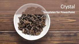  Presentation with grain in ear - Cool new slide set with judas - dried jew's-ear backdrop and a coral colored foreground