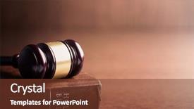  Presentation with holy bible - Slides with judge gavel and holy bible background and a tawny brown colored foreground