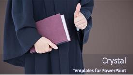  Presentation with book of romans - PPT theme having judge mid section with book background and a wine colored foreground