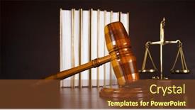  Presentation with law books - 