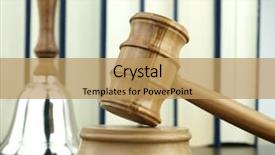  Presentation with legal - Cool new presentation theme with judge's gavel and hand backdrop and a  colored foreground