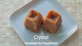  Presentation with sugar cane - Audience pleasing theme consisting of sugarcane juice - cane sugar concentrate backdrop and a gray colored foreground