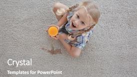  Presentation with juice - Amazing theme having juice sitting on carpet backdrop and a gray colored foreground