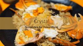  Presentation with crab - 