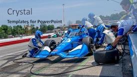  Presentation with car honda - Slide deck featuring july-04-2021-lexington-ohio background and a  colored foreground