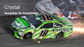  Presentation with 2018 beach - Cool new PPT layouts with july-07-2018-daytona-beach backdrop and a gray colored foreground