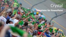  Presentation with nascar - Beautiful presentation design featuring july-14-2018-sparta-kentucky backdrop and a gray colored foreground