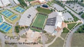  Presentation with american university - Slide deck with july-15-2018-winston-salem background and a mint green colored foreground