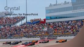  Presentation with newton - PPT theme featuring july-23-2022-newton-ia background and a light blue colored foreground