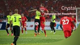  Presentation with england football - Colorful slides enhanced with july-24-2015-shah-alam backdrop and a wine colored foreground
