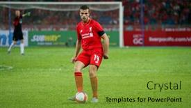  Presentation with liverpool football club - Slides with july-24-2015-shah-alam background and a seafoam green colored foreground