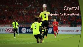  Presentation with liverpool football club - Slides enhanced with july-24-2015-shah-alam background and a wine colored foreground