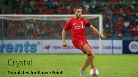  Presentation with liverpool football club - Cool new PPT theme with july-24-2015-shah-alam backdrop and a seafoam green colored foreground