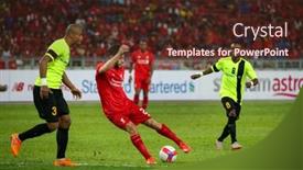  Presentation with liverpool football club - Slides having july-24-2015-shah-alam background and a tawny brown colored foreground