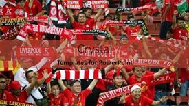  Presentation with liverpool football club - Presentation having july-24-2015-shah-alam background and a red colored foreground