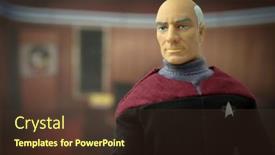  Presentation with star trek - Audience pleasing presentation theme consisting of july-3-2018-scene backdrop and a tawny brown colored foreground