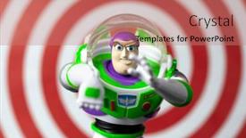  Presentation with toy story - PPT theme featuring july-7-2019-buzz-lightyear background and a coral colored foreground