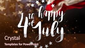 Presentation with 4th july - Amazing presentation theme having july with usa flag national backdrop and a wine colored foreground