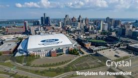  Presentation with ford - Amazing presentation design having june-10-2021-detroit-michigan backdrop and a tawny brown colored foreground