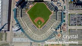  Presentation with detroit - Cool new slide deck with june-11-2021-detroit-michigan backdrop and a gray colored foreground