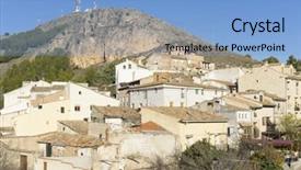  Presentation with enchanted - Theme with june 2016 - enchanted city of cuenca background and a  colored foreground