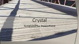  Presentation with enchanted - Slide deck featuring june 2016 - wooden and iron bridge background and a  colored foreground