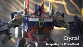  Presentation with optimus prime - 