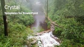  Presentation with loving hearts love heart candy - Slide deck with jungle near sa pa vietnam background and a gray colored foreground