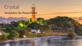  Presentation with jupiter - Colorful theme enhanced with jupiter-florida-usa-at-jupiter backdrop and a coral colored foreground