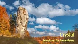  Presentation with hercules - Cool new slides with jurassic park - limestone rock formation called bludgeon backdrop and a tawny brown colored foreground