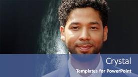  Presentation with covenant - Presentation enhanced with jussie-smollett-at-the-los background and a ocean colored foreground
