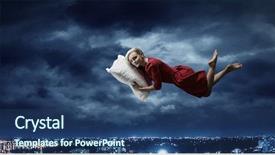  Presentation with minute - Cool new slides with just a minute rest mixed backdrop and a  colored foreground