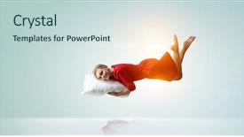  Presentation with minute - PPT theme with just a minute rest mixed background and a  colored foreground