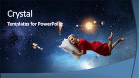  Presentation with minute - Presentation design consisting of just a minute rest mixed background and a navy blue colored foreground