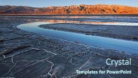  Presentation with death - PPT layouts with just-after-sunrise-at-cow background and a ocean colored foreground