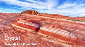  Presentation with nevada - Amazing slide set having amazing colors and shape of the mountains just next to fire wave rock in valley of fire state park nevada usa backdrop and a coral colored foreground