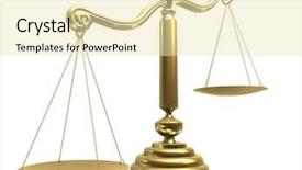  Presentation with court - Cool new presentation theme with european court justice - libra scale backdrop and a soft green colored foreground