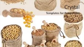  Presentation with cereal - Beautiful theme featuring teenager hipster girl in black backdrop and a  colored foreground.