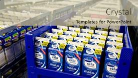  Presentation with milk dairy products - 