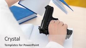  Presentation with special needs classroom - PPT layouts having juvenile justice - closeup of schoolboy sitting background and a light gray colored foreground