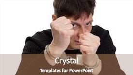  Presentation with juvenile justice - Amazing PPT layouts having juvenile justice - man in handcuffs shakes fists backdrop and a coral colored foreground