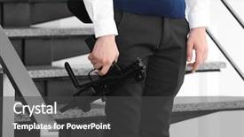  Presentation with gun - Amazing PPT theme having juvenile justice - schoolboy with machine gun backdrop and a  colored foreground