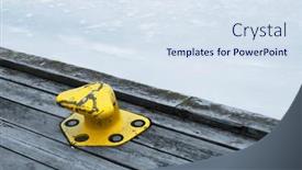  Presentation with moleculer docking - Presentation theme featuring kaiak-docking-places-in-ostersund background and a  colored foreground